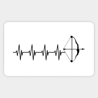 Archery Heartbeat Magnet